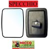AMA SPECCHIO RETROVISORE COPPA RICAMBIO CABINA TRATTORE CAMION FURGONE FIAT LANDINI