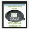 Vorwerk Bimby Coperchio Boccale Bimby TM31 Vorwerk Folletto ORIGINALE COMPRESO GUARNIZIONE