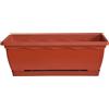 Duplast Balconiera balconella vaso sotto vaso con riserva idrica rettangolare 60 cm