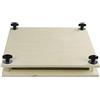 PEBARO BP1, pressa per fiori, in compensato di betulla di alta qualità, 9 mm, con 4 inserti in cartone, 30 x 30 cm, molto stabile, pressa per fiori, Made in Germany, il legno può anche essere dipinto,