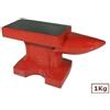 Oxford Incudine In Ghisa Con Base e Piano in Ferro per Officina Fabbro Orafo Modellismo