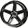 Oxigin 18 concava 12.00 x 20 Offset 40 Bolt Pattern 5,00 x 108.00 Centro foro 72.60 oxachtzehn1220 F40bfphd, Nero Full Polish