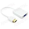 Aglow.it Adattatore Hdmi to Vga VGA25B, CONVERTITORE HDMI MASCHIO a VGA FEMMINA per MONIT
