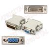 Aglow.it Adattatore Dvi 24+5 to VGA DV-P245, CONVERTITORE DVI MASCHIO 24+5 a VGA FEMMINA