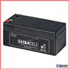 EXTRACELL/MKC/YAMADA/JOIN/HQ/... BATTERIA PIOMBO 12V 3.3A 3,2AH ORIZZONTALE 134X67X61mm 3,3AH 3,4AH 3.4A 3.2 AGM