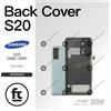 SAMSUNG SCOCCA POSTERIORE ORIGINALE S20 G981 G980 CLOUD BLUE COVER RETRO