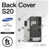 SAMSUNG SCOCCA POSTERIORE ORIGINALE S20 G981 G980 CLOUD WHITE COVER RETRO