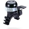 BBB Cycling BBB-16 - Campanello per bicicletta da corsa, unisex, per adulti, mini manubrio, colore: nero/bianco, taglia unica
