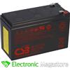 CSB GP1272 F2 GP1272F2 BATTERIA ERMETICA AL PIOMBO 12V 7,2AH FASTON 6,3 MM