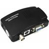 RCA Convertitore adattatore da Svideo rca s video a vga Composito av PC TELECAMERE