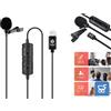 YICHUANG MICROFONO YICHUANG YC-VM40 REGISTRAZIONE LAVALIER DOPPIA PORTA IPHONE 8 PIN