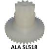 ALA 2000 Ingranaggio gear in nylon per motore affettatrice ALA SL 518 SL518
