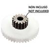 Ingranaggio in nylon per motoriduttore stufa a pellet Ungaro Maia 34 Style