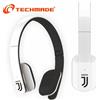 Techmade Cuffie Bluetooth Wireless Stereo senza Fili Juventus H004-JUV