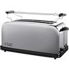 Russell Hobbs Tostapane, 4 fette, 2 fessure lunghe, Raccoglibriciole, Funzione High Lift per controllare tostatura, Griglia Scaldapanini, Brioche, Scongelamento, Dalla colazione alla Cena, 23610-56