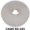 Corona motoriduttore rinforzata per albero lento CAME BX-243 119RIBX052