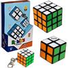 Spin Master Rubik il Cubo Family Pack Spin Master -RUBIK IL CUBO 3X3 + 2X2 + 3X3 PORTACHIAVI