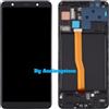 SAMSUNG DISPLAY TOUCH SCREEN+FRAME SAMSUNG GALAXY A7 2018 SM-A750FN/DS VETRO SCHERMO