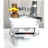 SAM GAS CONTATORE GAS METRIX ITALIA GPL /METANO CON STAFFA 3/4" DA 28 mm