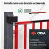 CISA Chiudicancello Cisa C1310-01-0 completo di braccio a slitta