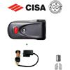 Cisa Kit elettroserratura Cisa Elettrika con pulsante art. 1A731 c/ Modulo Booster