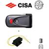 Cisa Kit elettroserratura Cisa Elettrika con pulsante art. 1A731 c/ Modulo Booster