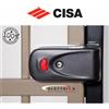 Cisa Elettroserratura Cisa Elettrika con pulsante art. 1A630 per porte in legno