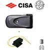 Cisa Kit elettroserratura Cisa Elettrika senza pulsante art. 1A721 c/ Modulo Booster