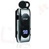 aglow.it Auricolare Clip-on Bluetooth Cuffie Cavo Auricolare Retrattile DISPLAY LED