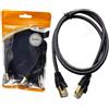 Linq Cavo Ethernet Cat 7 1mt IT-7010, 10 Gbps 600Mhz Gold U-UTP Patch Cable 1 me