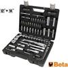 Beta CASSETTA 98 pezzi CHIAVI BUSSOLE E CRICCHETTI 1/2" + 1/4" BETA 903E/C98 bussola
