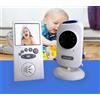 Baby monitor wireless controllo bambino audio video visione notte display Q-A130