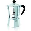 Bialetti Break Caffettiera Espresso 3 Tazze, Alluminio, Grigio, 13x9x17 cm