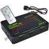 Aglow.it Switch Hdmi 5 uscite 3D VK-501, 5 PORTE V1.3 1080p Splitter 3D con TELE