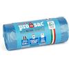 Virosac - Proxsac - Sacchetti profumati a forma di shopper 52x65, 15 pezzi per rotolo, al profumo di talco