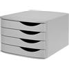 Djois Jalema cassettiera re-solution 30x37,5x21,6 cm grigio 2686374307