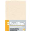 PLASTILINE Plastilina 7140T - Panetto di Plastilina- Pasta modellabile, alta precisione - Modellare, scolpire, plasmare - durezza 1 (molto morbida) - 750g - Colore avorio. Prodotto in Francia