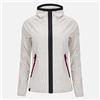 Macron Athleisure Scd Mallorca Tech Rainjckt Hood Wprf Wht Wmn Giacca Donna