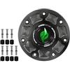 Accossato Tappo Benzina con nottolino verde per Kawasaki Zr-7 (750cc) 2000
