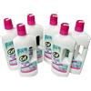Cif gel candeggina 750 ml bianco igiene profonda superfici sbiancante 6pz