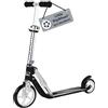 HUDORA Little BigWheel Scooter, monopattino sicuro in alluminio per bambini a partire da 3 anni, monopattino da città regolabile in altezza e pieghevole fino a 100 kg
