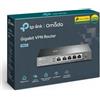TP-Link Omada Gigabit VPN Router ER605 Router cablato 10/100 Gigabit Ethernet