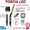 LEOVIN LAMPADA DA LAVORO LED RICARICABILE POTENTE 700LM COB TORCIA MAGNETICA OFFICINA