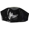 Speedo Unisex Adulto Fastskin Swimming Cap Cuffia da nuoto, Nero/Bianco, S