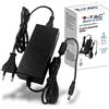 V-TAC Alimentatore 12V 30W 2,5A con Jack 2.1 per Telecamere, Strisce LED, Modem - Trasformatore 12V Plug&Play con Spina Corrente Casa per Schermi, Apparecchiature Elettroniche - Input AC 100-240V