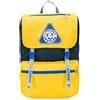 Invicta Zaino Jolly Vintage, Giallo/Blu, Tasca Porta Pc 13'', Viaggio e Tempo Libero, 18 Lt, Per Uomo Donna