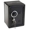 Idena 50034 - Cassaforte per risparmio, 120 x 105 x 160 mm, nero, 1 unità