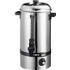 SARO HOT DRINK MINI - Bollitore per vin brulé/distributore di acqua calda, da 10 l, in acciaio inox, con temperatura da 30 a 110 °C, spie luminose, protezione contro il surriscaldamento