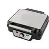 aa GRIGLIA ELETTRICA PIASTRA BISTECCHIERA TOSTAPANE GRILL 180° ACCIAIO 2000W