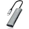 Linq Aglow.it Linq Hub Usb C 3.0 10Gbps 60W TPC3050, Doppiatore 5 porte Fast charger